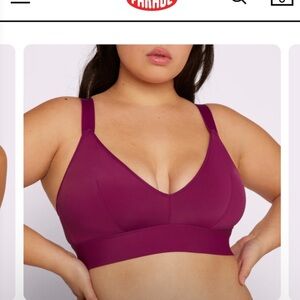 Parade mesh sided bralette